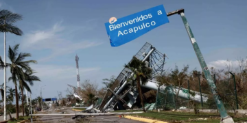 Acapulco: Casi 1400 edificaciones destruidas y 252 hectáreas inundadas por Otis informan fuentes civiles