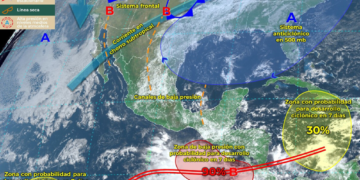 Anuncian entrada de frente frio en México con temperaturas hasta de -15 centígrados