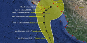 El Huracán ‘Norma’ rumbo a Baja California Sur