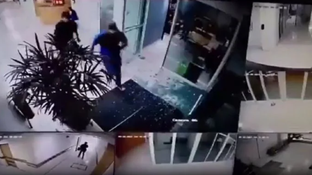 Captura de pantalla de las cámaras de vigilancia.