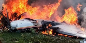 4 muertos tras desplome de avioneta en Morelos; era una ambulancia aérea