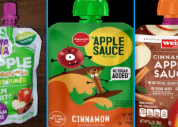 Retiran paquetes de puré para niños que podrían contener plomo y causar intoxicaciones