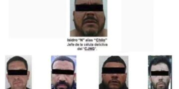 5 miembros del CJNG con nexos a desaparición de cinco jóvenes de Lagos de Moreno fueron capturados