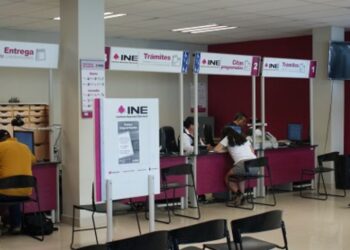 El INE instala 855 módulos para el trámite de credencial para votar