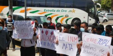 Muere ciudadano haitiano retenido en centro de detención en Chiapas