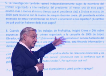 El presidente de México dice que periodista del The New York Times envía preguntas amenazantes