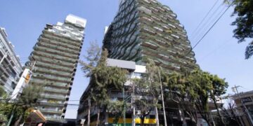 Marina catea lujosos departamentos del complejo City Towers Green en alcaldía Benito Juárez