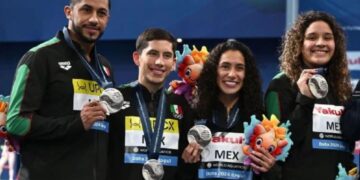 México se lleva la medalla de plata en el Mundial de Deportes Acuáticos