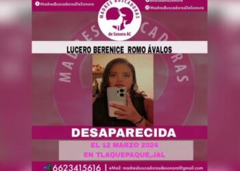 Desaparece la joven buscadora Lucero Berenice Romo en Tlaquepaque, Jalisco