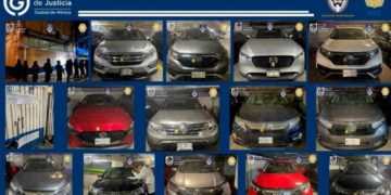 19 vehículos robados fueron descubiertos en propiedad de la alcaldía de Cuauhtémoc