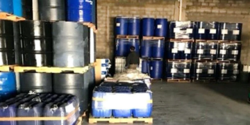 100 toneladas de sustancias y precursores químicos retenidos por la FGR en Culiacán