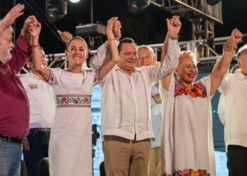 Yucatán: Candidata PRD a Gobernadora declina en mero cierre por “Huacho” de Morena