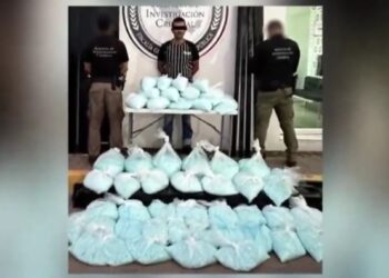 8 años de cárcel para hombre que traficaba 2.5 millones de pastillas de fentanilo