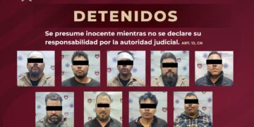 Después de agresión contra policías municipales en Tijuana 10 sujetos fueron detenidos
