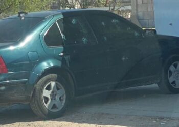 Fue baleado un vehículo en Guaymas descartan que fueran tras el hijo de la alcaldesa