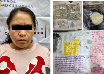 Ha sido apresada “La Gorda”, líder de una célula disidente de “La Anti Unión de Tepito”