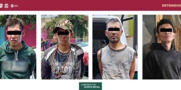 3 hombres y una mujer han sido detenidos porque transportaban restos humanos en bolsas