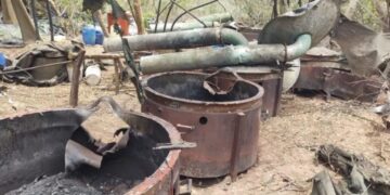 Marina desmantela en Sinaloa segundo narcolaboratorio más grande en el sexenio