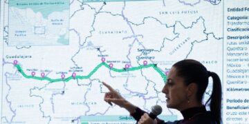 Tren México-Querétaro-Guadalajara va a estar preparado el 17 de mayo de 2029 muestran por donde pasará