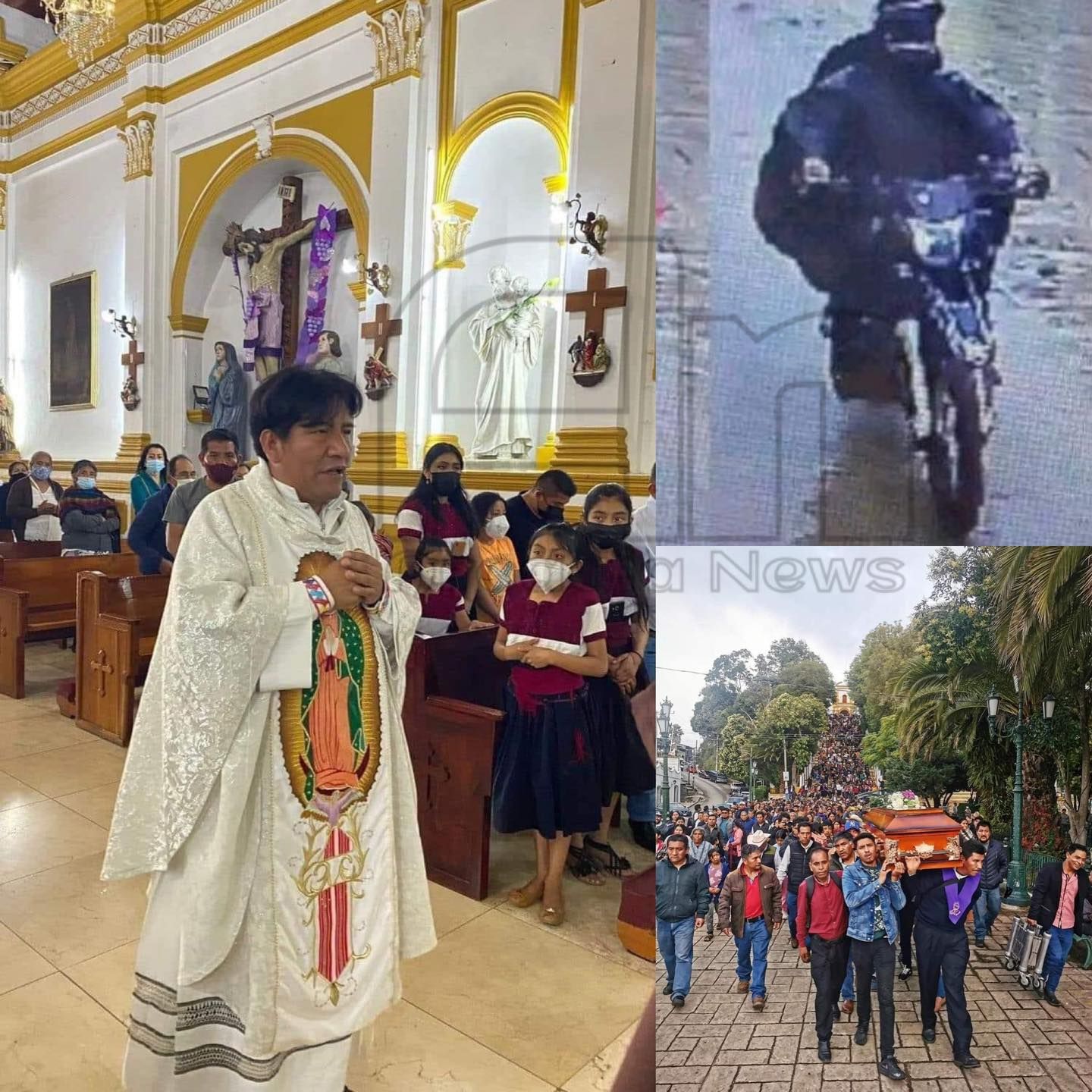 Padre Marcelo Pérez.