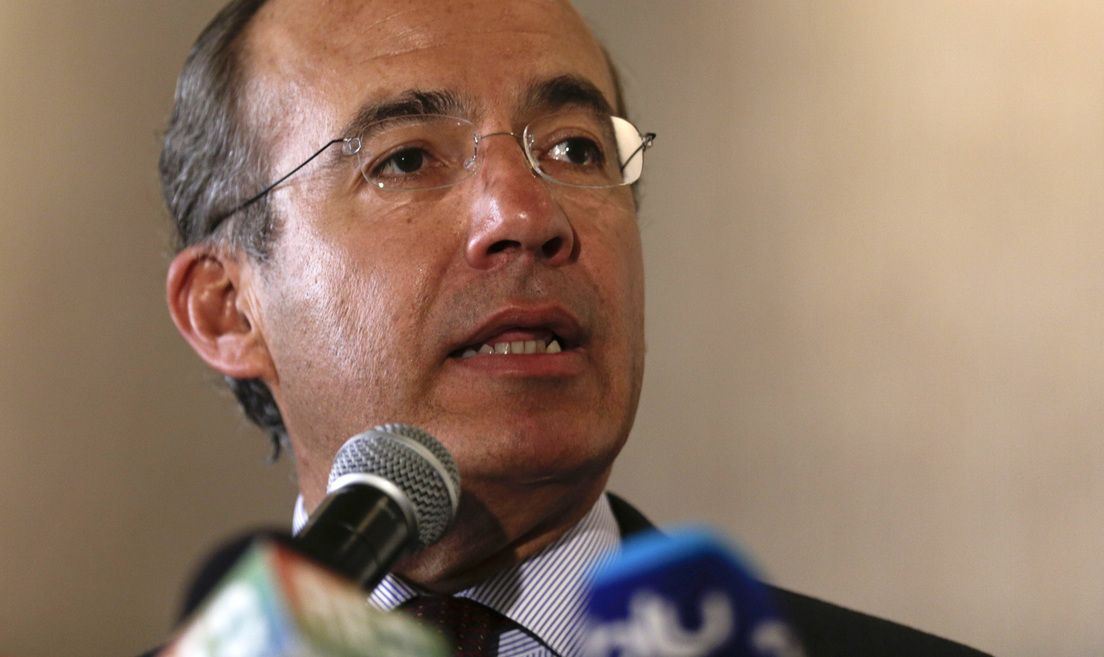 Felipe Calderón, expresidente de México.