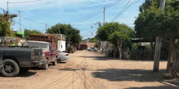 Una calle en Culiacán.