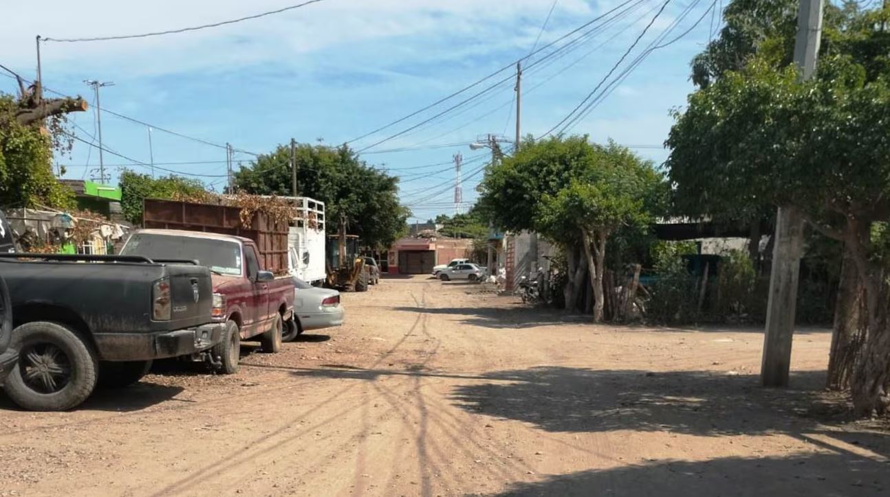 Una calle en Culiacán.