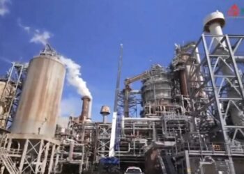 Una instalación de Pemex.
