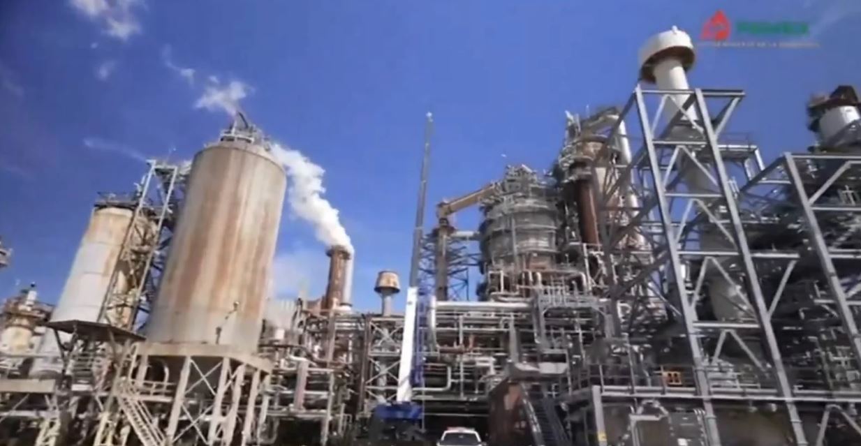 Una instalación de Pemex.