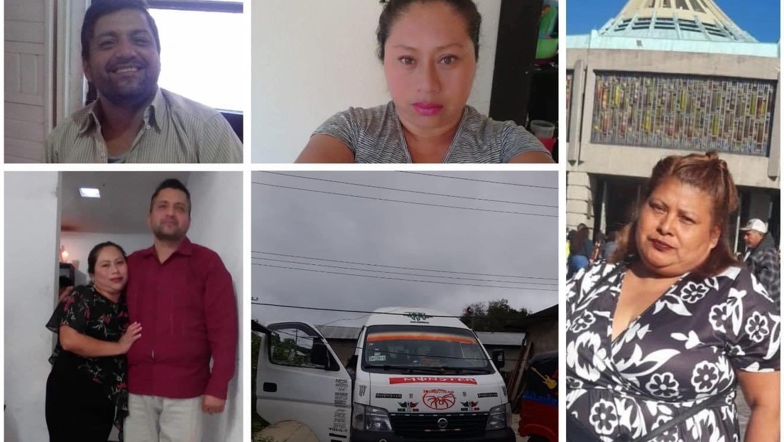 Familia desaparecida en Chiapas.