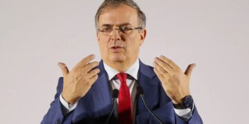 El secretario de Economía de México, Marcelo Ebrard. Ciudad de México, 15 de octubre de 2015.