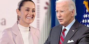 Sheinbaum y Biden en primer ‘cara a cara’ en el G20 y ambos indican ‘Debe existir buena relación entre México y EU’