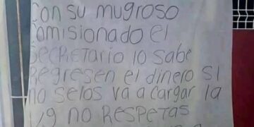 Tabasco bajo fuerte violencia: Narcomantas dirigidas a Javier May, quema de vehículos, ataques a policías