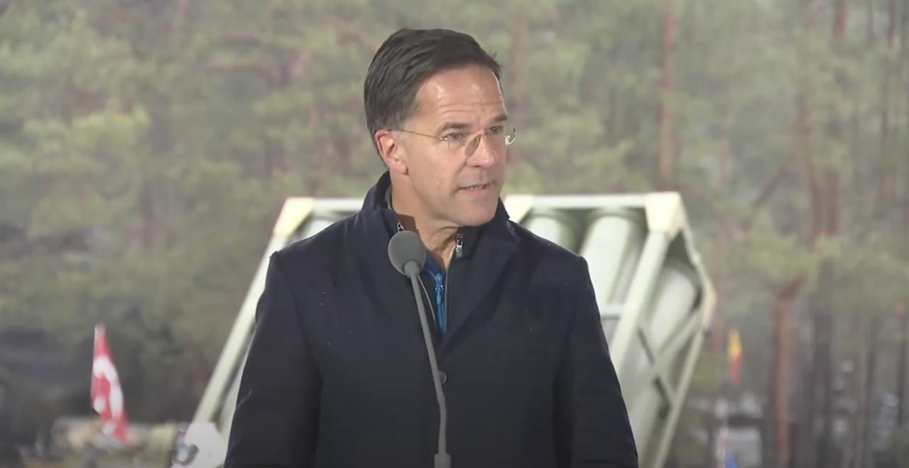 Mark Rutte, Secretario General de la OTAN.