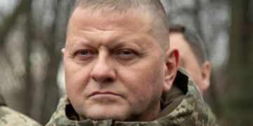 Valeri Zaluzhny, embajador ucraniano en el Reino Unido, durante un evento en Liverpool, el 22 de septiembre de 2024.