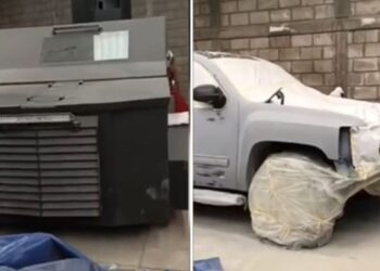 Fueron encontrados vehículos “monstruo” y armas en taller clandestino en Tuxtla Gutiérrez