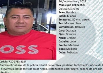 Fue encontrado cuerpo de policía estatal levantado hace dos días en Culiacán