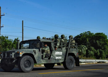 Operativo militar contra el Cártel Jalisco Nueva Generación, Michoacán, México, 2 de noviembre de 2022.