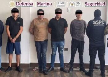 Detenidos 4 hombres en Culiacán señalados de pistoleros de ‘El Perris’, jefe de sicarios de ‘Los Chapitos’