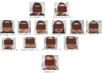 13 policías en Veracruz detenidos por el delito de desaparición forzada