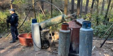 Narcolaboratorio de casi 148 millones de dólares fue desmantelado en Michoacán