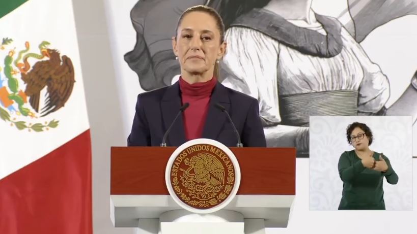 Claudia Sheinbaum, presidenta de México.
