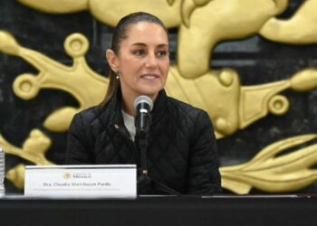 Claudia Sheinbaum destacó la importancia del T-MEC durante su visita a Nuevo Laredo.