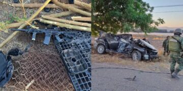 Ejército repele ataque al sur de Culiacán, abatiendo a 3 y asegurando armamento