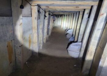 Descubren narcotúnel que pasa debajo del río Bravo para cruzar migrantes y droga (FOTOS)