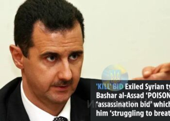 Ex dictador sirio Bashar al-Assad habría sido envenenado en Moscú