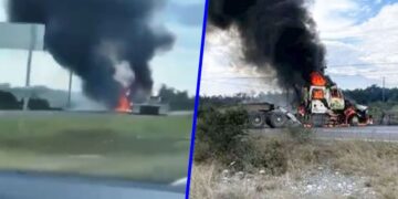 Nuevo León paso un domingo entre narcobloqueos y enfrentamientos