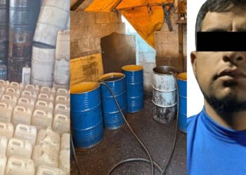 9 personas detenidas con “huachicol” y drogas en diferentes acciones en Edomex