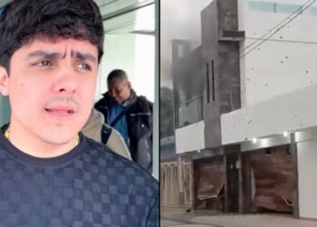 Fue baleada e incendiada la casa del youtuber Markitos Toys en Culiacán (Video)