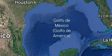 Google renombra el golfo de México como golfo de América en sus mapas en EE.UU.